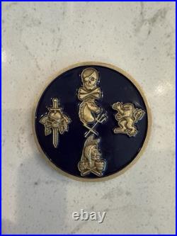 Naval Special Warfare Development Group DECGRU SEAL Team Navy Challenge Coin 2