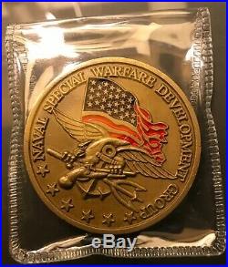 Naval Special Warfare Development Group DEVGRU SEAL Team 6 Navy Challenge Coin