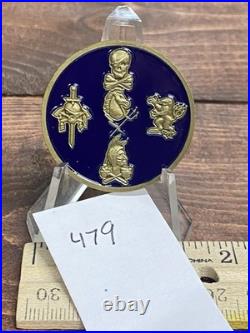Naval Special Warfare Development Group DEVGRU SEAL Team 6 Navy Challenge Coin