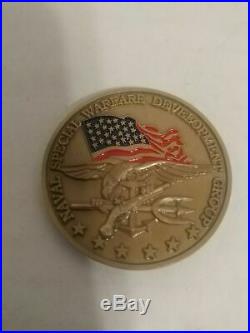 Naval Special Warfare Development Group DEVGRU SEAL Team 6 Navy Challenge Coin