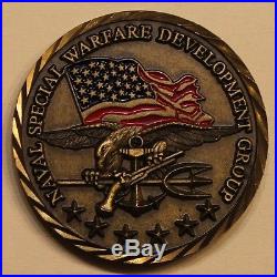 Naval Special Warfare Development Group SEAL Team 6 Chief's Navy Challenge Coin