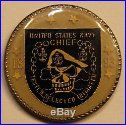 Naval Special Warfare Development Group SEAL Team 6 Chief's Navy Challenge Coin