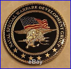 Naval Special Warfare Development Group SEAL Team 6 Chiefs Navy Challenge Coin B