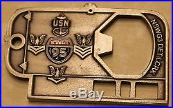 Naval Special Warfare Gp 3 DET Little Creek SEAL Surface Sup Navy Challenge Coin
