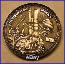 Naval Special Warfare Gp Three #157 Navy First Class Mess Challenge Coin / SEAL