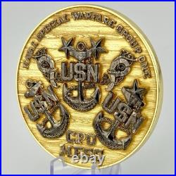 Naval Special Warfare Group 1 CPO Mess Challenge Coin NSWG-1 SEAL NSW