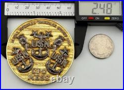 Naval Special Warfare Group 1 CPO Mess Challenge Coin NSWG-1 SEAL NSW