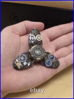Naval Special Warfare Group 2 CPO Challenge Coin Spinner SEAL Teams NSWG-2 RARE