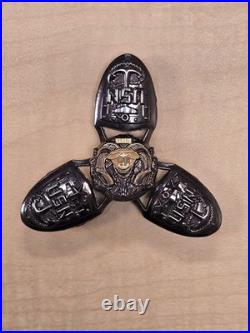 Naval Special Warfare Group 2 CPO Challenge Coin Spinner SEAL Teams NSWG-2 RARE