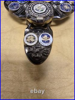 Naval Special Warfare Group 2 CPO Challenge Coin Spinner SEAL Teams NSWG-2 RARE