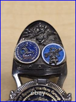 Naval Special Warfare Group 2 CPO Challenge Coin Spinner SEAL Teams NSWG-2 RARE