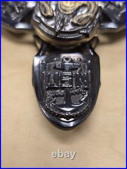 Naval Special Warfare Group 2 CPO Challenge Coin Spinner SEAL Teams NSWG-2 RARE