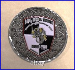 Naval Special Warfare Group 2 Mobile Communication Team SEAL Navy Challenge Coin