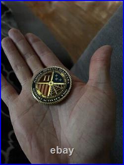 Naval Special Warfare Group 2 Support Activity Two Navy SEAL Challenge Coin