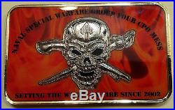 Naval Special Warfare Group 4 / Four CPO Mess Navy Challenge Coin