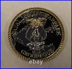 Naval Special Warfare Group 4 Special Boat Teams SEAL Navy Challenge Coin