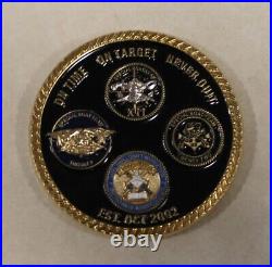 Naval Special Warfare Group 4 Special Boat Teams SEAL Navy Challenge Coin