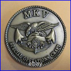 Naval Special Warfare Group 4 Special Boat Unit SBU-12, MK V Navy Challenge Coin