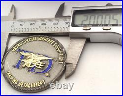 Naval Special Warfare Group 8 Training Detachment Challenge Coin 2.0 Copper
