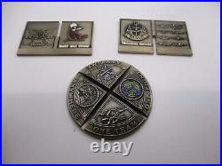 Naval Special Warfare Group Eleven NSWG-11 Navy SEAL CPO 3 Piece Challenge Coin