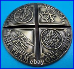 Naval Special Warfare Group Eleven NSWG-11 Navy SEAL CPO 3 Piece Challenge Coin