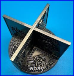 Naval Special Warfare Group Eleven NSWG-11 Navy SEAL CPO 3 Piece Challenge Coin