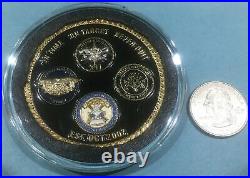 Naval Special Warfare Group Four (nswg-4) Challenge Coin Sbt-12, Sbt-22, Sbt-20