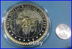 Naval Special Warfare Group Ten (nswg-10) Challenge Coin