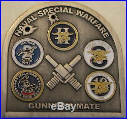 Naval Special Warfare Group Two Gunner's Mate Navy SEALs Challenge Coin / 2