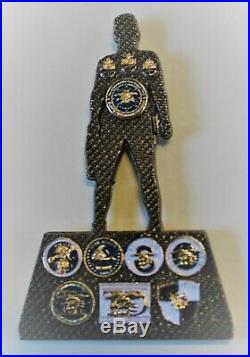 Naval Special Warfare Group Two Naked Warrior Navy SEAL Challenge Coin / 2