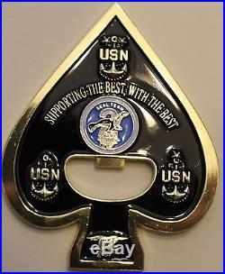 Naval Special Warfare Group Two SEAL Team 2 Chief's Mess Navy Challenge Coin