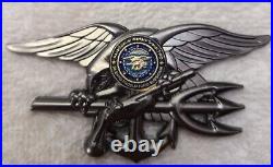 Naval Special Warfare Group Two SEAL Trident Serial #186 Navy Challenge Coin