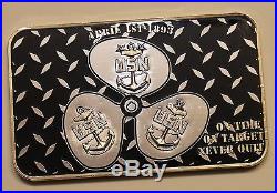 Naval Special Warfare Grp 4 Extra Large Version Chiefs Mess Navy Challenge Coin
