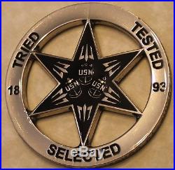 Naval Special Warfare Grp Ten Mission Sup Center Navy Chief Challenge Coin SEAL