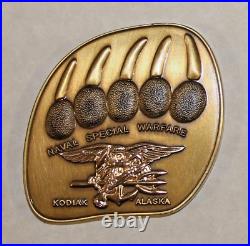 Naval Special Warfare Kodiak Alaska Detachment / DET SEAL Navy Challenge Coin V1