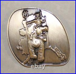 Naval Special Warfare Kodiak Alaska Detachment / DET SEAL Navy Challenge Coin V2