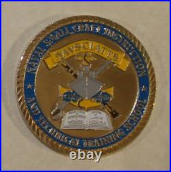 Naval Special Warfare NAVSCIATTS Small Craft Instructor Navy Challenge Coin