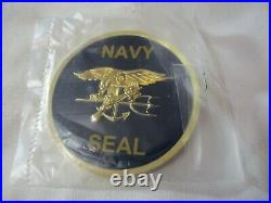 Naval Special Warfare NSW Freddie and Sammie UDT / Navy SEAL Team Challenge Coin