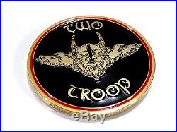 Naval Special Warfare Navy SEAL Team Eight 8 Two Troop Odin Challenge Coin 2