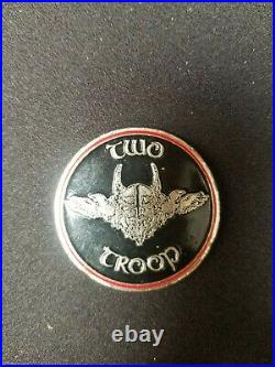 Naval Special Warfare Navy SEAL Team Eight 8 Two Troop Odin Challenge Coin 2