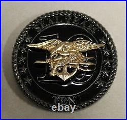 Naval Special Warfare SEAL Team 10 Ten Est 2002 King Neptune Navy Challenge Coin