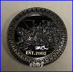 Naval Special Warfare SEAL Team 10 Ten Est 2002 King Neptune Navy Challenge Coin