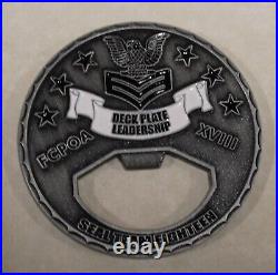 Naval Special Warfare SEAL Team 18 First Class Petty Officer Navy Challenge Coin