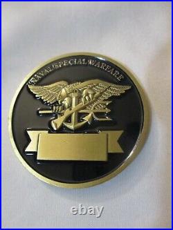 Naval Special Warfare SEAL Team 2 Navy Challenge Coin / ST2 NSW