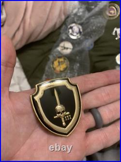 Naval Special Warfare SEAL Team 2 / Two 3-Troop Navy Challenge Coin