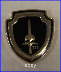 Naval Special Warfare SEAL Team 2 / Two 3-Troop Navy Challenge Coin