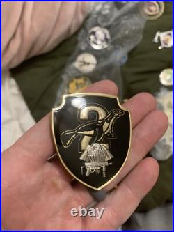 Naval Special Warfare SEAL Team 2 / Two 3-Troop Navy Challenge Coin