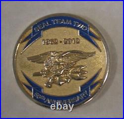 Naval Special Warfare SEAL Team 2 / Two 40th Anniversary Navy Challenge Coin
