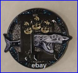 Naval Special Warfare SEAL Team 2 / Two CPO Chief's Mess Navy Challenge Coin