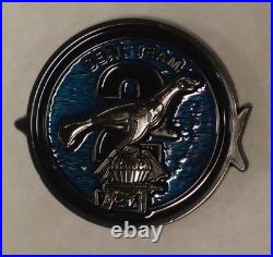 Naval Special Warfare SEAL Team 2 / Two CPO Chief's Mess Navy Challenge Coin